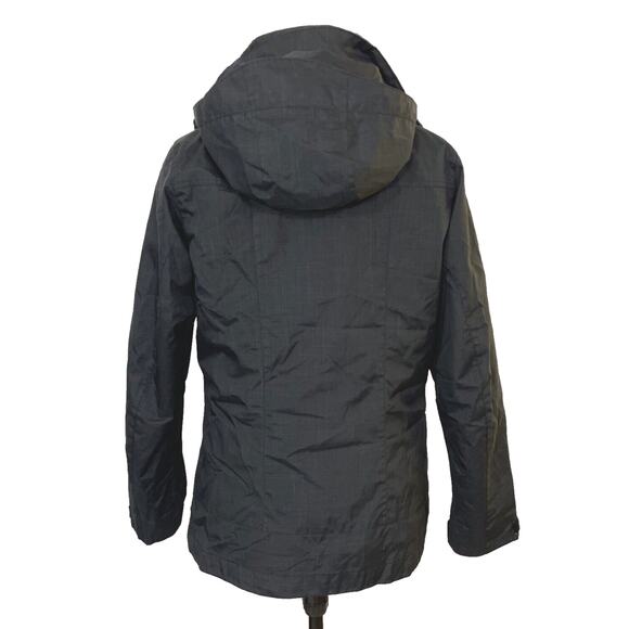 Columbia 3-in-1 Sleet to Street Interchange Jacket Coat Black Women's Small EUC - Picture 6 of 10